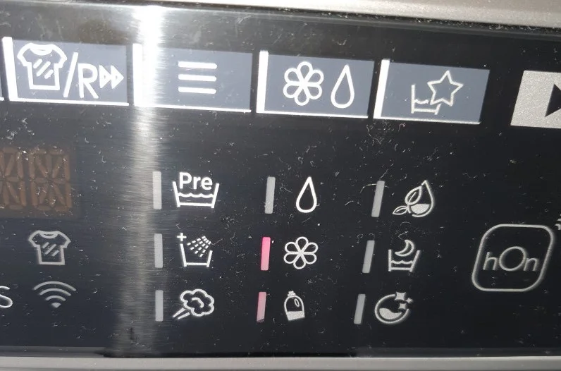 Symbole auf meiner Hoover Waschmaschine